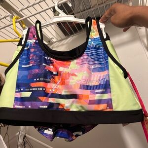 Justice swim suit, new  girls (XL) 16/18 tag still on
